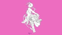 Jinx Minimalistic by bcnyArt HD Wallpaper Fan Art Artwork League of Legends lol