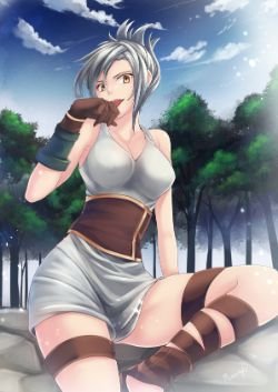 Riven by mizonaki HD Wallpaper Fan Art Artwork League of Legends lol