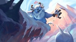 Nunu Lore Willump Rework (2) HD Wallpaper Background Official Art Artwork League of Legends lol