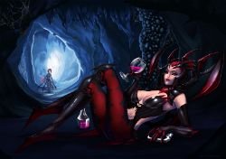 Elise by CMorilla HD Wallpaper Fan Art Artwork League of Legends lol