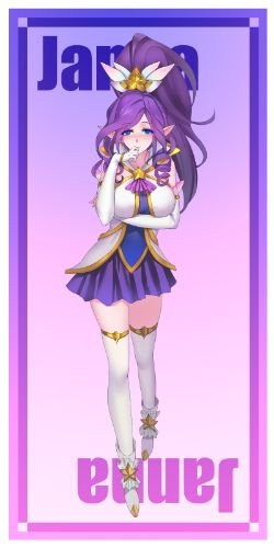 Star Guardian Janna by Pd HD Wallpaper Background Fan Art Artwork League of Legends lol