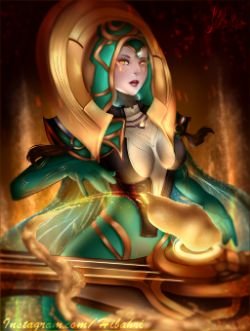 Odyssey Sona by Hibahri HD Wallpaper Background Fan Art Artwork League of Legends lol