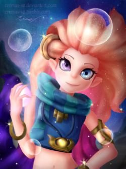 Zoe by Eremas-su HD Wallpaper Background Fan Art Artwork League of Legends lol