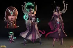 Karma VU (2) Concept by Zeronis League of Legends Artwork Wallpaper lol