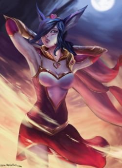 Sweetheart Xayah by Uliiin HD Wallpaper Background Fan Art Artwork League of Legends lol