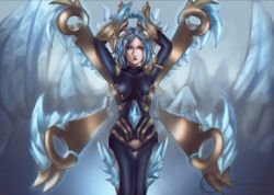 Frostblade Irelia by RinRinDaishi HD Wallpaper Background Fan Art Artwork League of Legends lol