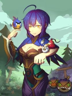 Quinn by Frown League of Legends Artwork Wallpaper lol
