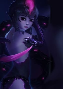 Evelynn Rework by 8BitRiko HD Wallpaper Background Fan Art Artwork League of Legends lol