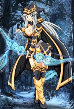 Ashe by Adrianosennin HD Wallpaper Fan Art Artwork League of Legends lol (2)