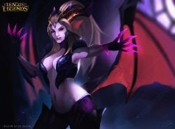 Dragon Sorceress Zyra by ichsanalfathan HD Wallpaper Background Fan Art Artwork League of Legends lol