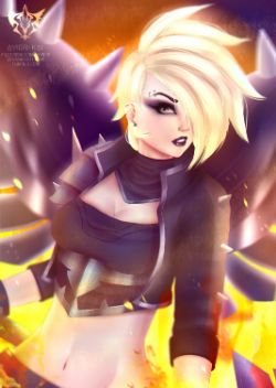 Pentakill Kayle by Ayiori-Kai HD Wallpaper Background Fan Art Artwork League of Legends lol