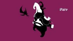 ipod Lulu Minimalistic by Quiet-Lamp HD Wallpaper Fan Art Artwork League of Legends lol