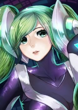 DJ Sona Kinetic by rizukana HD Wallpaper Fan Art Artwork League of Legends lol