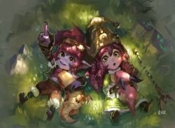 Dragon Trainer Lulu & Tristana by Hozure HD Wallpaper Fan Art Artwork League of Legends lol