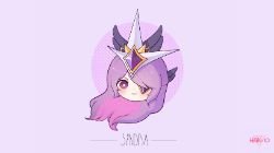 Chibi Star Guardian Syndra by HAN-10 HD Wallpaper Background Fan Art Artwork League of Legends lol
