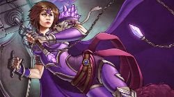 Female Armor of the Fifth Age Taric by ElizabethBeals Gender Swap Bend HD Wallpaper Fan Art Artwork League of Legends lol