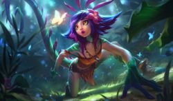 Neeko Splash Art HD 4k Wallpaper Background Official Art Artwork League of Legends lol (3)