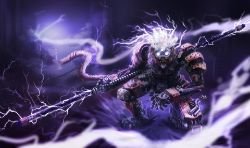 Cyber Wukong by samuraijaii HD Wallpaper Fan Art Artwork League of Legends lol