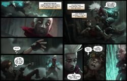 Ekko Chronobreak Comic (6) League of Legends Artwork Wallpaper lol