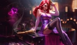 Secret Agent Miss Fortune Splash Art Update HD 4k Wallpaper Background Official Art Artwork League of Legends lol