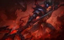 Dragonslayer Xin Zhao Splash Art HD 4k Wallpaper Background Official Art Artwork League of Legends lol