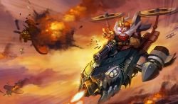 Classic Corki Chinese Splash Art League of Legends Artwork Wallpaper lol
