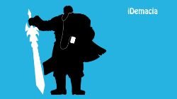 ipod Garen Minimalistic by Quiet-Lamp HD Wallpaper Fan Art Artwork League of Legends lol