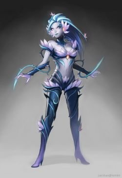 Death Blossom Zyra by justduet HD Wallpaper Fan Art Artwork League of Legends lol