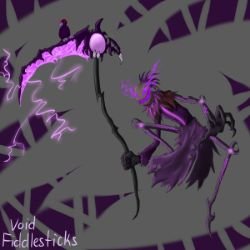 Void Fiddlesticks by SkitzOpheliac HD Wallpaper Fan Art Artwork League of Legends lol