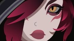 Xayah Portrait Minimalistic by MaielloFellow HD Wallpaper Fan Art Artwork League of Legends lol