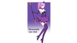 Elementalist Lux (Dark) by Royer (2) HD Wallpaper Fan Art Artwork League of Legends lol