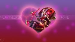 Heartseeker Ashe by WR-Dwyndle HD Wallpaper Fan Art Artwork League of Legends lol