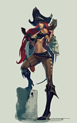 Miss Fortune Concept Art (2) League of Legends Artwork Wallpaper lol