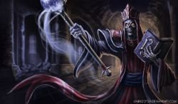 Karthus by Markdotea HD Wallpaper Fan Art Artwork League of Legends lol