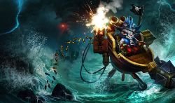 Bilgerat Rumble Splash Art League of Legends Artwork Wallpaper lol