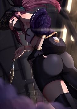 K/DA Akali by Arden HD Wallpaper Background Fan Art Artwork League of Legends lol