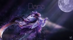 Lunar Goddess Diana by ruanes97 HD Wallpaper Fan Art Artwork League of Legends lol