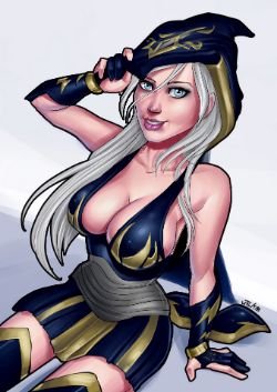 Ashe by essentialsquid HD Wallpaper Fan Art Artwork League of Legends lol