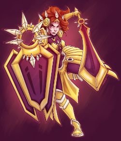 Leona by RinTheYordle HD Wallpaper Fan Art Artwork League of Legends lol