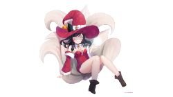 Halloween Ahri by Dohwa League of Legends Artwork Wallpaper lol Fan Art