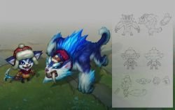 Snow Down Gnar Concept League of Legends Artwork Wallpaper lol