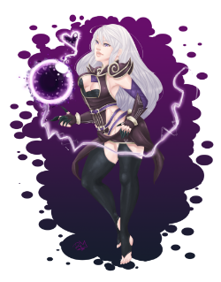 Syndra by Ryuu901 HD Wallpaper Fan Art Artwork League of Legends lol