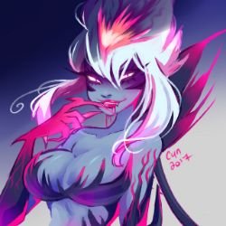 Evelynn Rework by rringabel HD Wallpaper Background Fan Art Artwork League of Legends lol