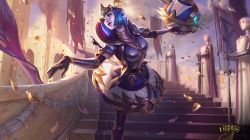 Victorious Orianna Splash Art HD Wallpaper Background Official Art Artwork League of Legends lol