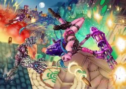 Vi & Caitlyn Vs Jinx by Torn_S HD Wallpaper Fan Art Artwork League of Legends lol HD Wallpaper Fan Art Artwork League of Legends lol