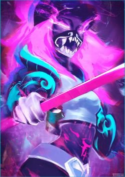 K/DA Akali by SilvOkami HD Wallpaper Background Fan Art Artwork League of Legends lol