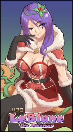 Mistletoe LeBlanc by Oz HD Wallpaper Fan Art Artwork League of Legends lol