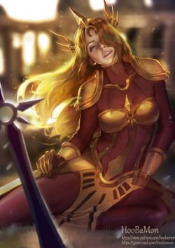 Leona by hoobamon HD Wallpaper Fan Art Artwork League of Legends lol