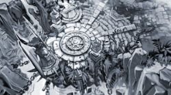 Summoners Rift Blue Base Concept Art (7) League of Legends Artwork Wallpaper lol