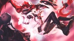 Star Guardian Jinx by gabrielfelintoss HD Wallpaper Background Fan Art Artwork League of Legends lol